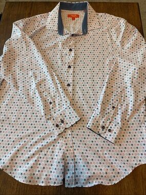 Men’s Red White and Blue Shirt Size XL